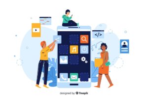 Digitalisasi Bisnis melalui website dan aplikasi modern