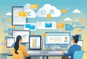 penggunaan software bisnis dalam sistem kerja digital