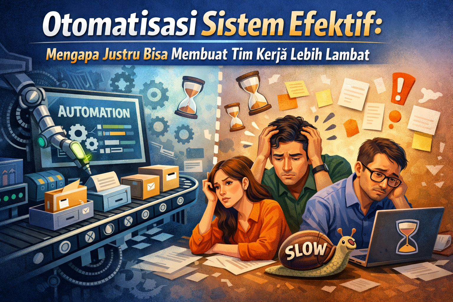 Otomatisasi Sistem: Alasan Fatal Sistem Efektif Justru Membuat Tim Melambat 2026