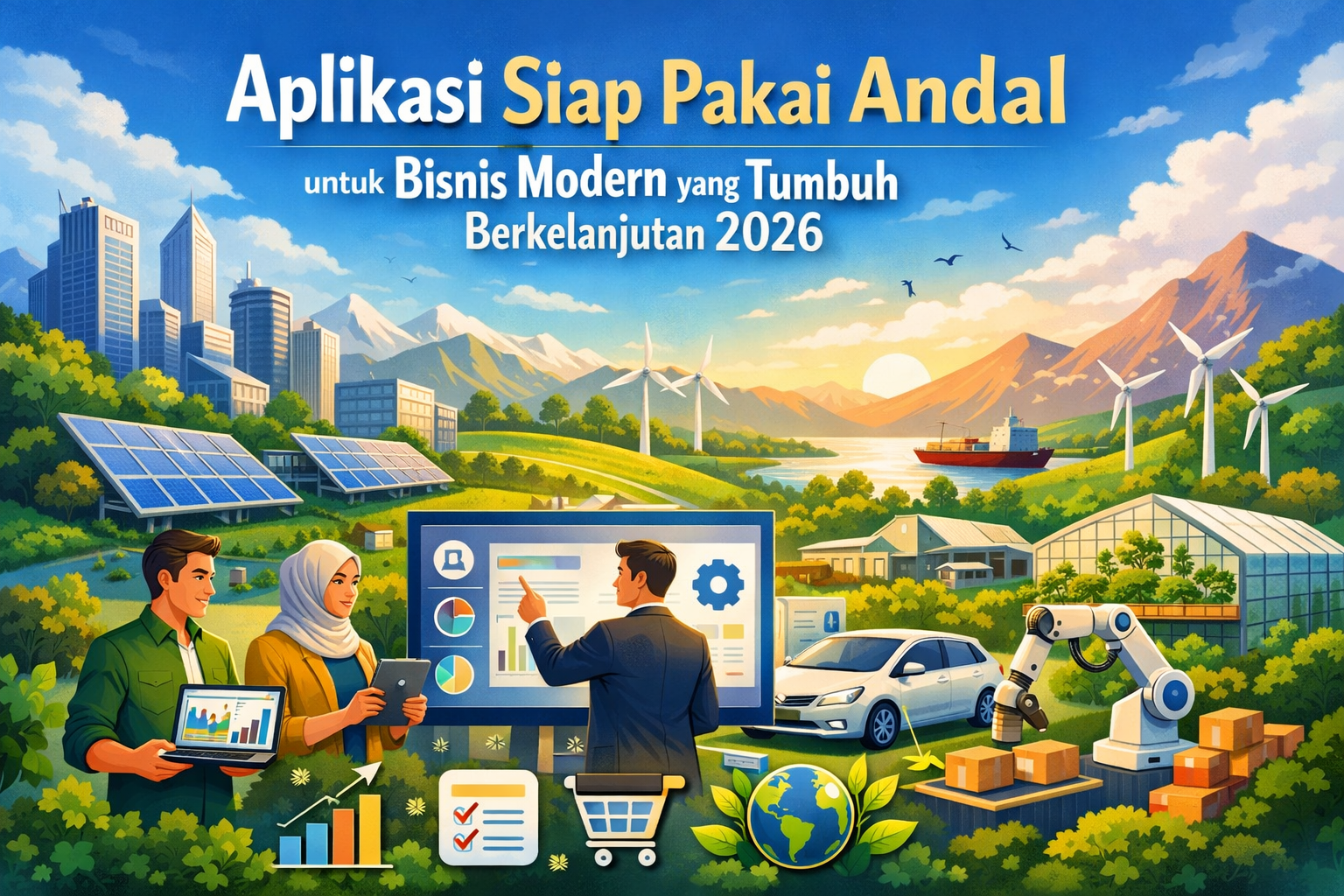 Aplikasi Siap Pakai Andal untuk Bisnis Modern yang Tumbuh Berkelanjutan 2026