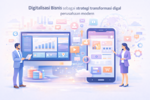 Digitalisasi Bisnis sebagai strategi transformasi digital perusahaan modern
