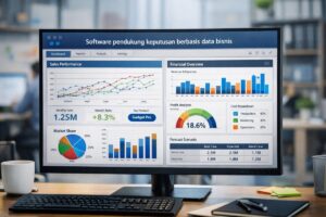 software pendukung keputusan untuk analisis data bisnis perusahaan