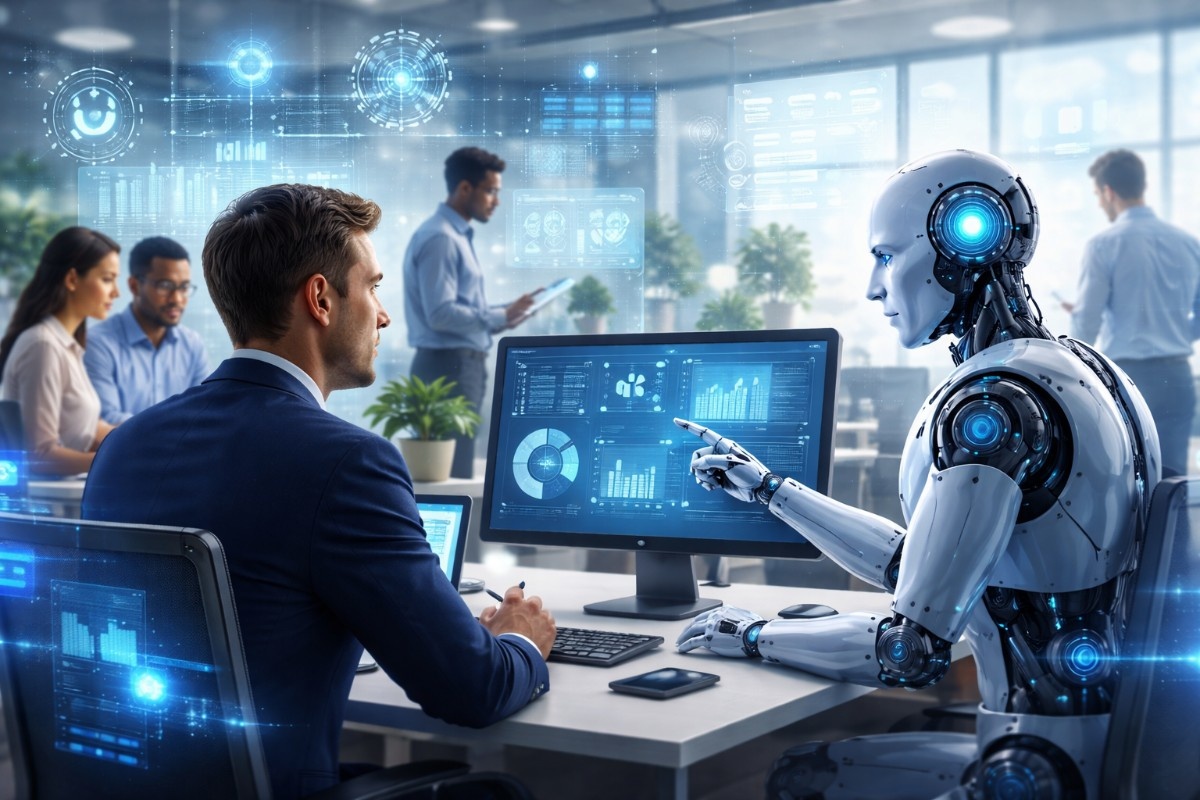 AI bisnis Powerful Insight 2026: Mengapa AI Tidak Menggantikan Manusia, Tapi Cara Kerja