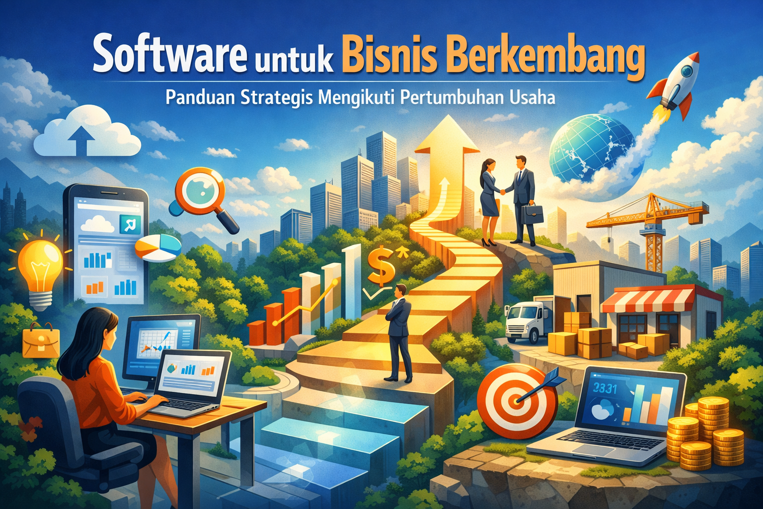 Software untuk Bisnis Berkembang: Strategis Smart Mengikuti Pertumbuhan Usaha 2026