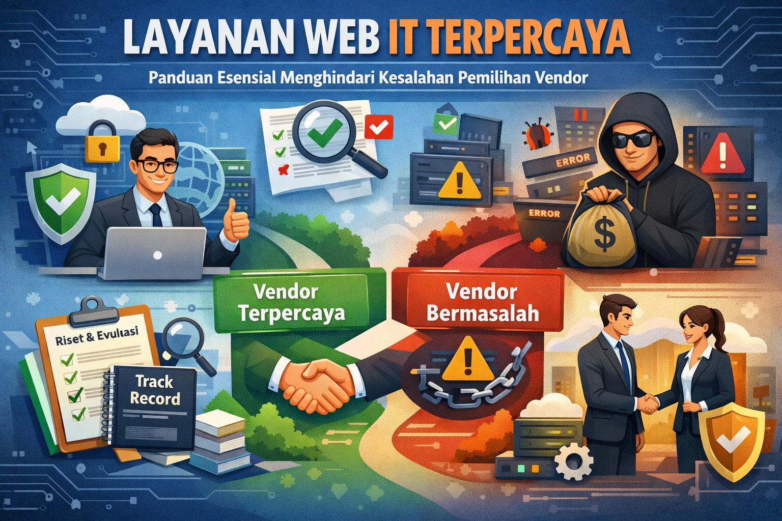 Layanan Web IT Terpercaya: Panduan Esensial Menghindari Kesalahan Pemilihan Vendor 2026