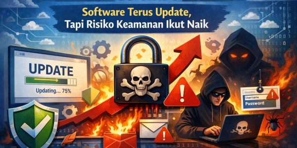 Waspada! Risiko Fatal Keamanan Software 2026: Mengapa Update Saja Tidak Cukup